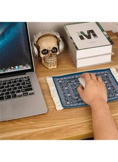 Carpet Mouse Pad - Persian Style Design, Unique and Elegant, Ideal for Office Workers, Gamers, and Students (Grayish Blue) - pzsku/Z14CD2D62FA01100B62CAZ/45/_/1733411165/551cec24-74e3-4754-95d8-be07105770aa