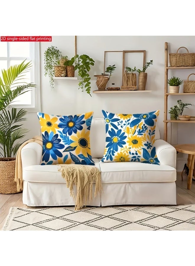 موان كوشن مودرن 45×45 سم - غطاء مخدة ديكور للانتريه والريسبشن وغرف المعيشة - Image 3