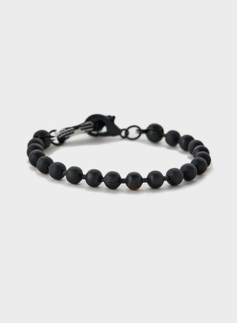 Icon Brand Ball Chain Cord Loop Bracelet