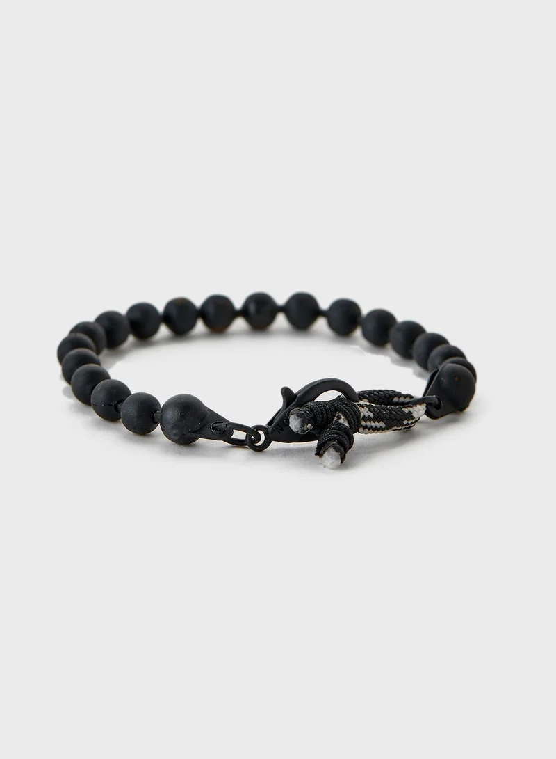 Icon Brand Ball Chain Cord Loop Bracelet