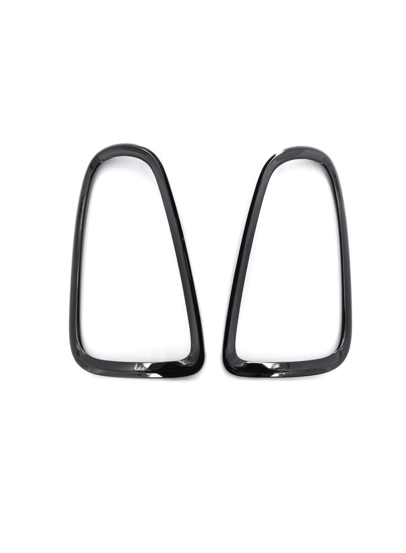 Tail Light Lamp Trim Ring 2pcs Replacement for BMW Mini Cooper R56 R57 R58 R59 2007-2014 OEM:51132752243, 51132752244, 51132296297, 51132296296 - Image 1
