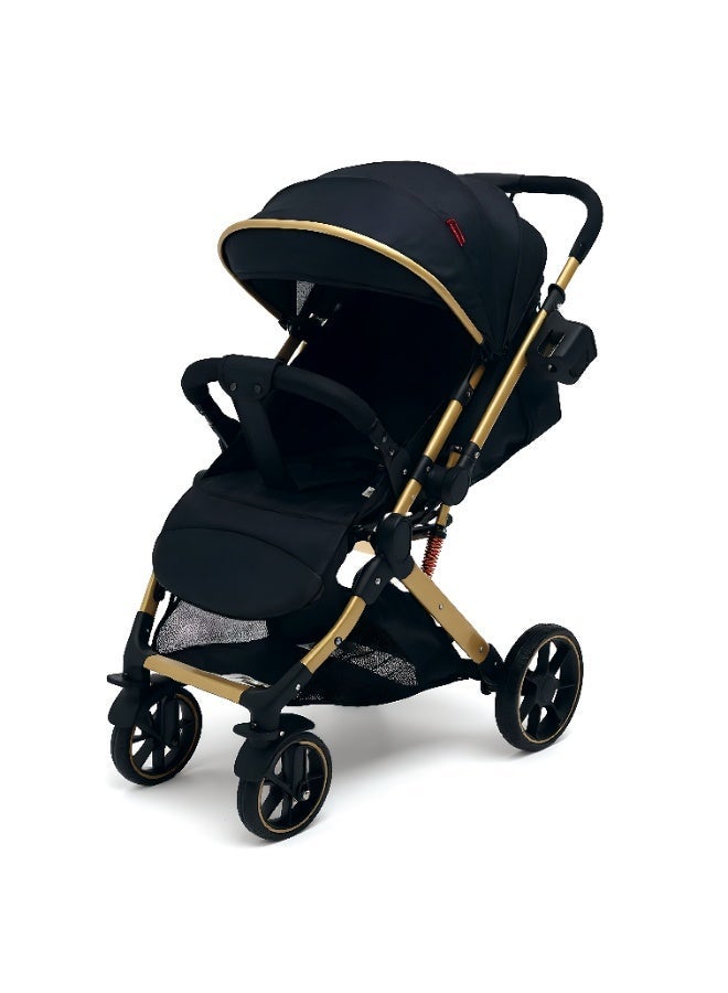 بيليكو عربية أطفال بيليكو B1 فاخرة ومتعددة الاستخدامات - نظام سفر مدمج، مسند ظهر قابل للتعديل، وامتصاص فائق للصدمات، الكود (B1) - Image 2