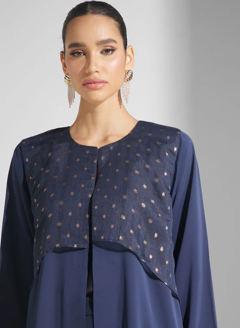 Meem by Mariyah Embellished Abaya
