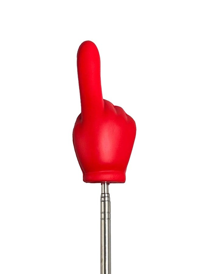 Baoblaze Telescopic Teachers Pointer Stick Extendable Finger Pointer Stick Pointing Stick for Classroom Supplies Presentation, Red - Image 3