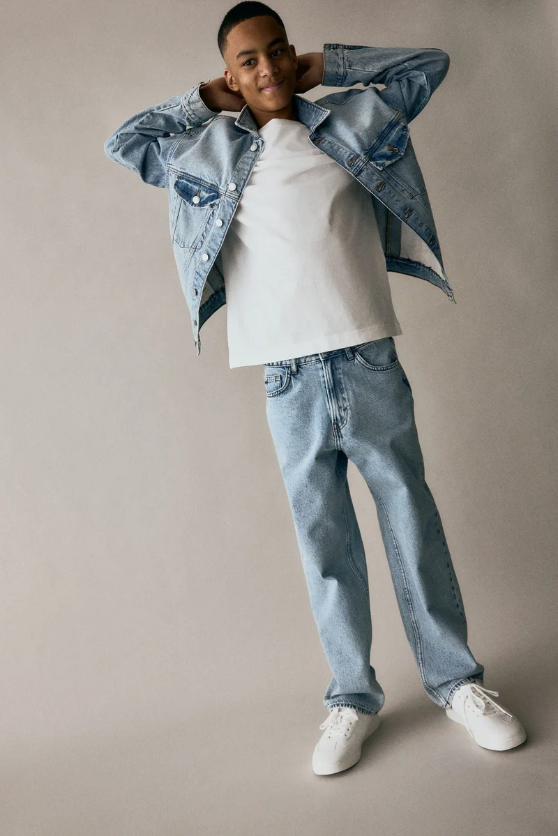 اتش اند ام جينز بقصّة واسعة - عبوة من 2