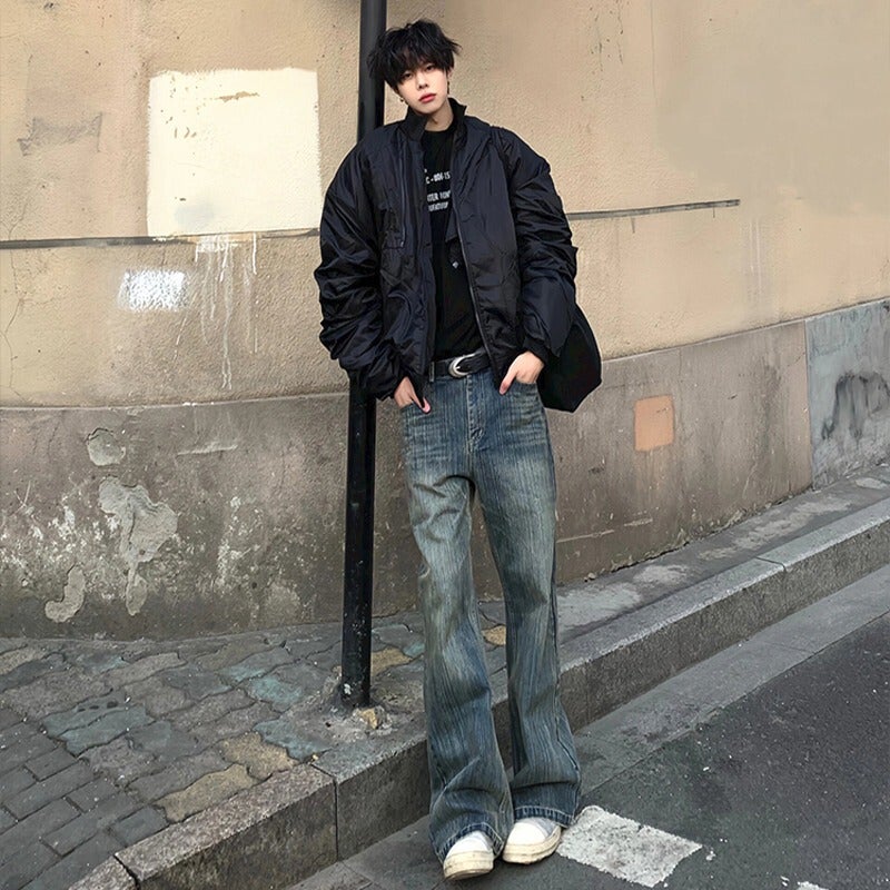Unisex Casual Daily Denim Jeans - Image 3