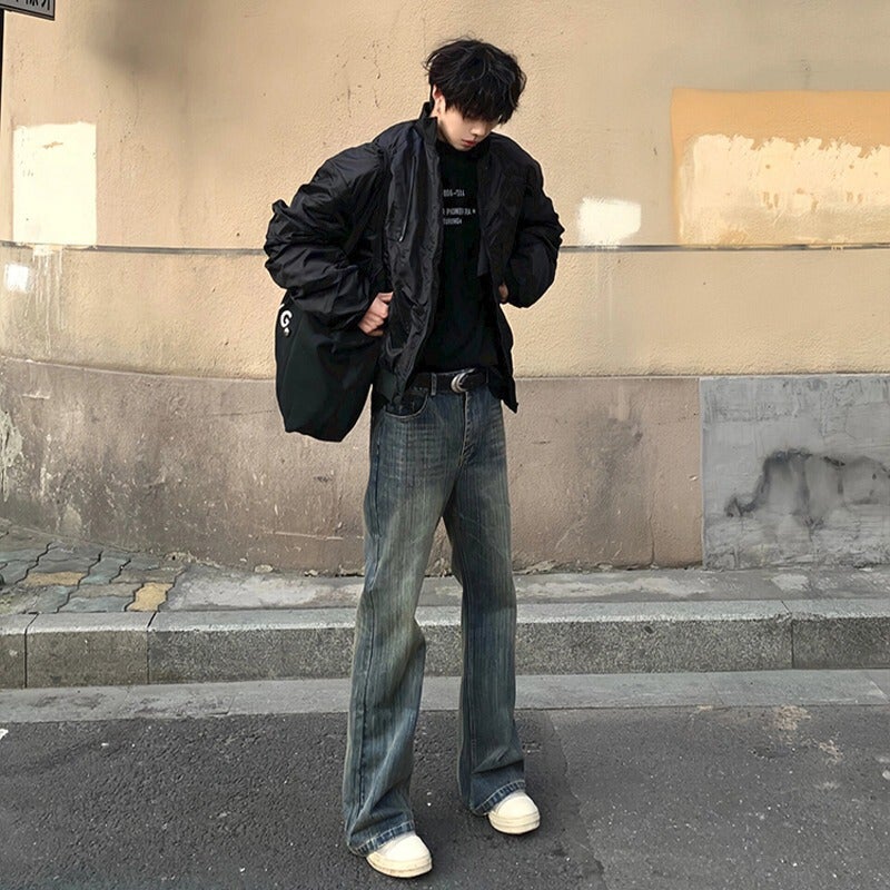 Unisex Casual Daily Denim Jeans - Image 4