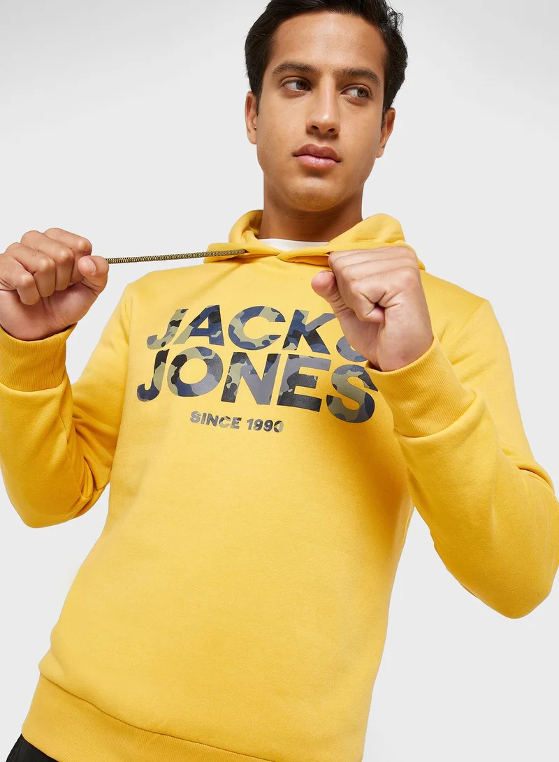 JACK & JONES Logo Hoodie