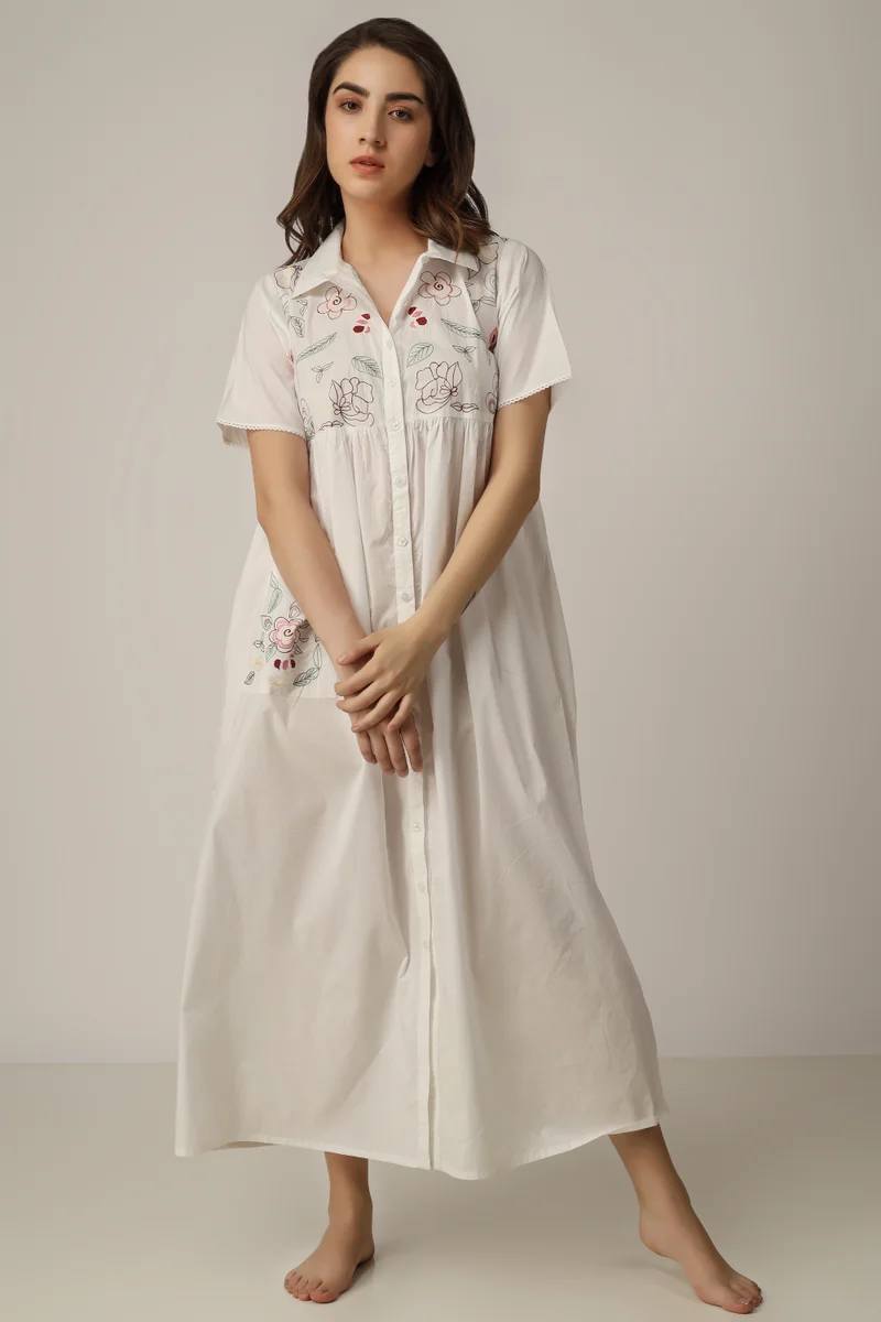 After Dark Bailey, Front Open Dress