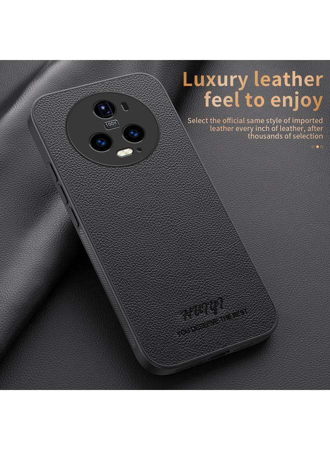 S-TOP Case For Honor Magic5 Pro HUIYI Leather Magnetic Phone Case - Image 3