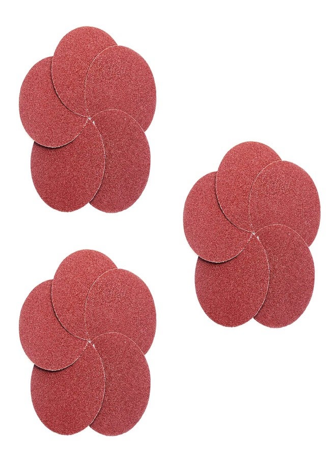 اتول مارت أقراص صنفرة Utoolmart PSA، ورق صنفرة ذاتي اللصق، مقاس 5 بوصات، ورق صنفرة من أكسيد الألومنيوم بدون ثقوب، 40 حبيبة، لصنفرة مدارية عشوائية، الخشب، تلميع المعادن، 15 قطعة - Image 3