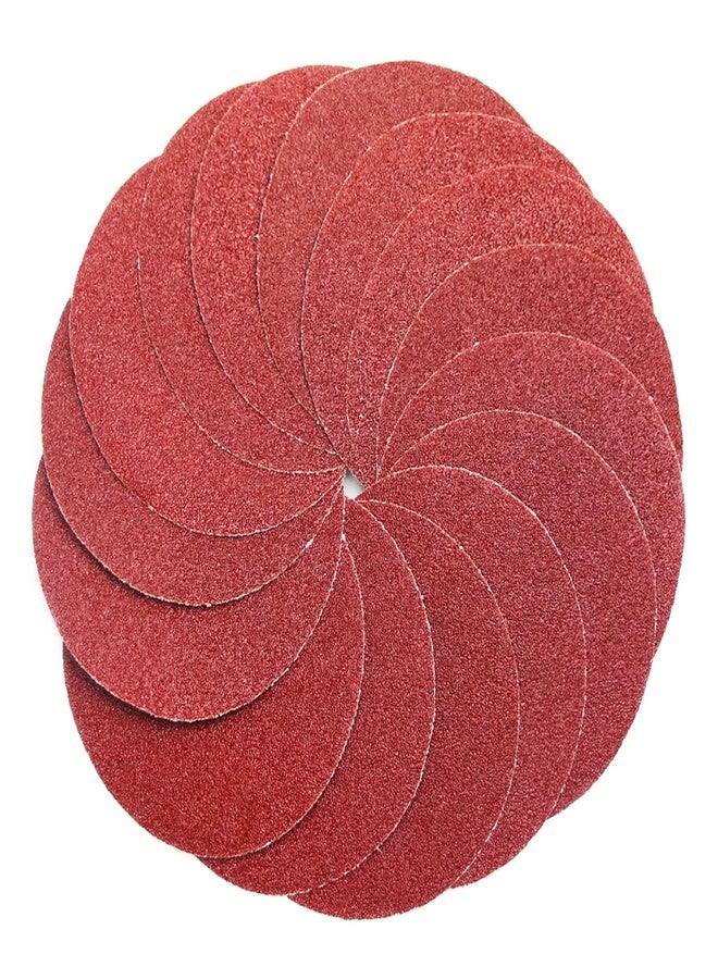 اتول مارت أقراص صنفرة Utoolmart PSA، ورق صنفرة ذاتي اللصق، مقاس 5 بوصات، ورق صنفرة من أكسيد الألومنيوم بدون ثقوب، 40 حبيبة، لصنفرة مدارية عشوائية، الخشب، تلميع المعادن، 15 قطعة - Image 1