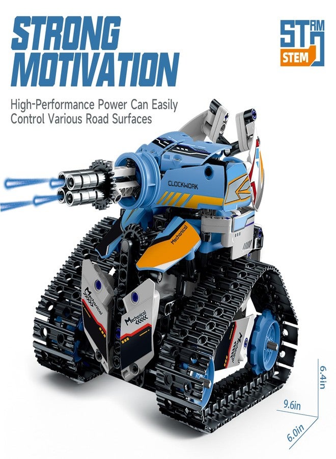 DOLIVE Robot Toys for Kids Ages 8-14, Remote & App-Controlled 3 in 1 STEM Robotics Set for Kids, Creative Birthday for Boys Girls Aged 8 9 10 11 12+ (695 Pieces) - Image 5