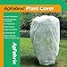 Agfabric Agfabric Plant Cover Warm Worth Frost Blanket - 0.95 oz Fabric of 26'Hx30'W Shrub Jacket, 3D Round Plant Cover for  - Image 2