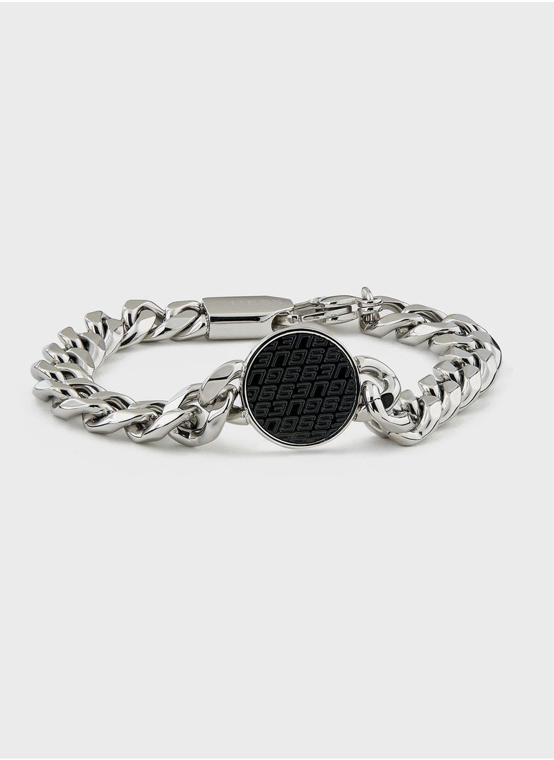 GUESS Casual 19Mm Coin Pattern Bracelet Bracelet  - Image 1