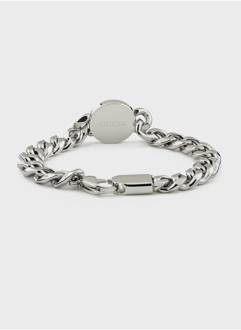 GUESS Casual 19Mm Coin Pattern Bracelet Bracelet  - Image 2
