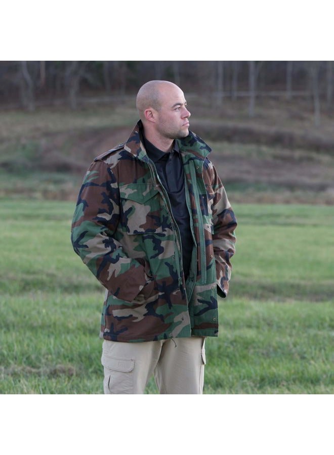 PROPPER Men's M65 Field Coat, Woodland, Large Regular - Image 3