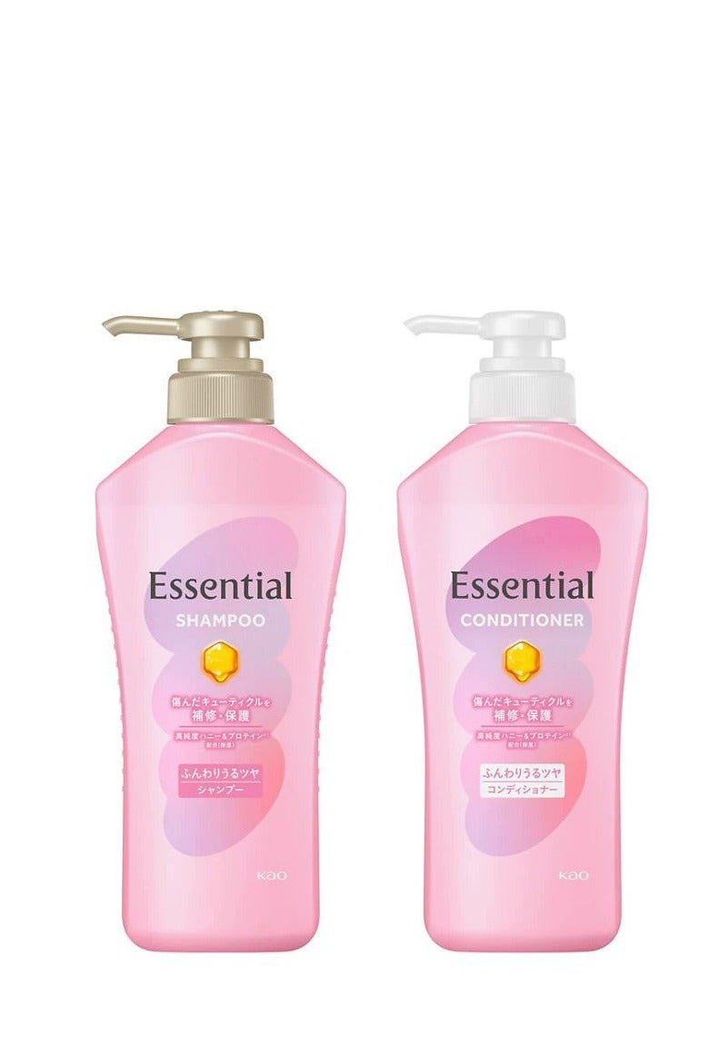 Essential KAO Essential Smart Arrangement Shampoo And Conditioner 480ml ,Pack of 2, New Packaging - Image 4