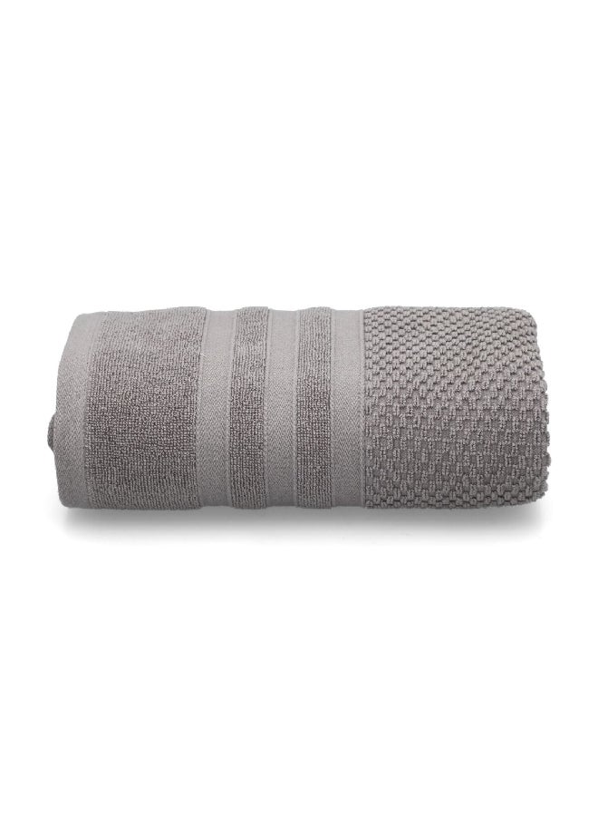 Valentini Highly Absorbent Premium Quality Hand Towel Storm Grey 50 x 100 cm - Image 3
