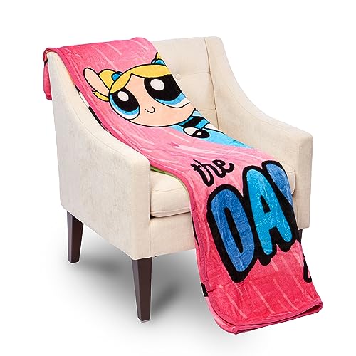 Northwest Cartoon Network Micro Raschel Throw Blanket Powerpuff Girls, Day Saved, 46" x 60" - Image 5