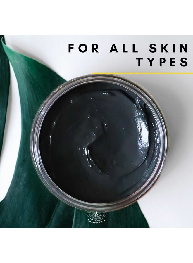 Doppeltree Activated Charcoal Mud Mask with Bentonite Clay for Men and Women - Toning Treatment to Manage Blackheads and Minimize Pores for Clearer Skin - Ideal for Acne-Prone, Oily & Combination Skin - Image 4