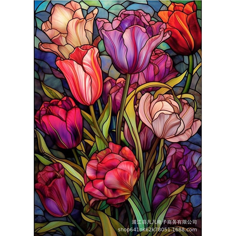 Diy Full Diamond Embroidered Living Room Decorative Painting Letters Bird Sunflower 5D Diamond Painting Factory - Image 1