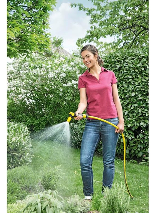 KARCHER KADAX Garden Hose 20m Length Triple Layer PVC Plastic Hose Leak Proof Water Hose for Lawn Watering Car Washing Yellow - Image 4