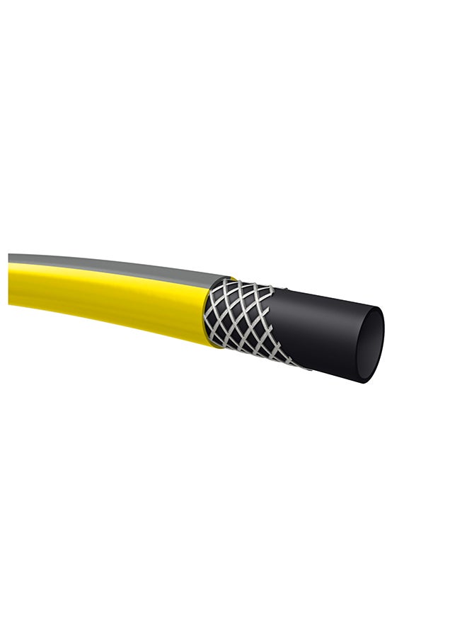 KARCHER KADAX Garden Hose 20m Length Triple Layer PVC Plastic Hose Leak Proof Water Hose for Lawn Watering Car Washing Yellow - Image 1