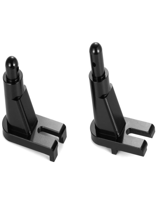 RCHUBAM 4 Pcs Body Mounts CNC Machined Alloy Body Posts for 1/12 Scale Tamiya 58365 Midnight CW-01 Upgrades Parts, Black - Image 3