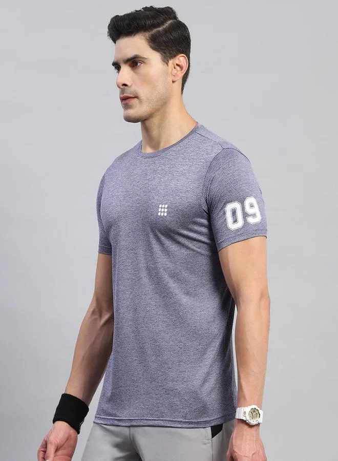 Rock.it Men Regular Fit Round Neck Short Sleeve TShirt by Styli