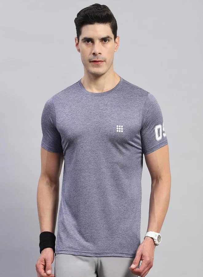 Rock.it Men Regular Fit Round Neck Short Sleeve TShirt by Styli