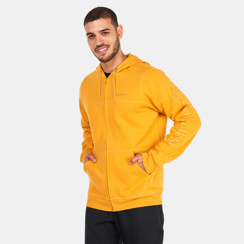 Columbia Men's Logo Full-Zip Fleece Hoodie
