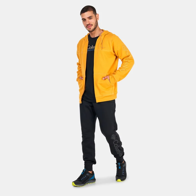 Columbia Men's Logo Full-Zip Fleece Hoodie