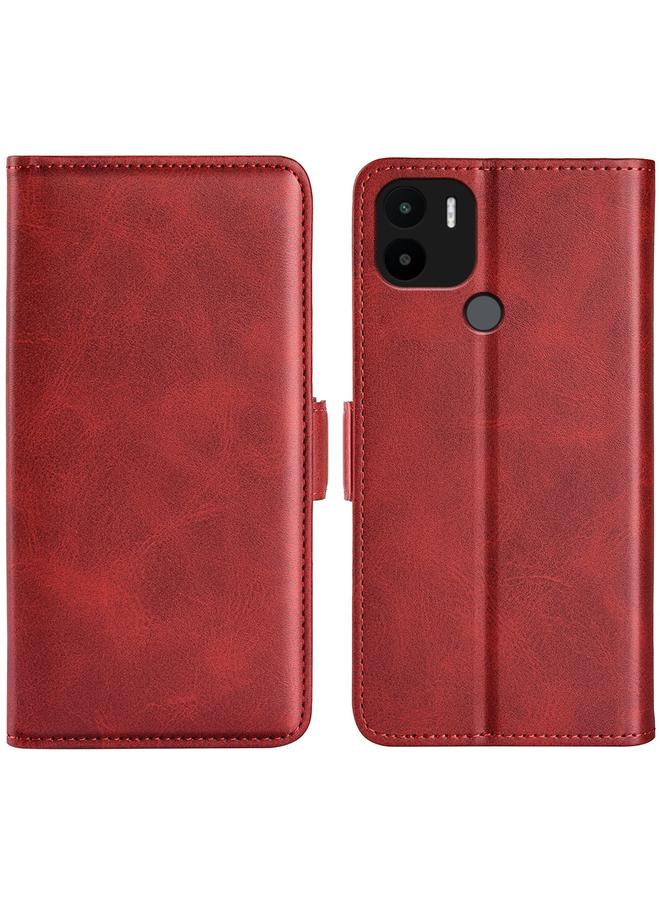 Case For Xiaomi Redmi A1+ Dual-side Magnetic Buckle Leather Phone Case