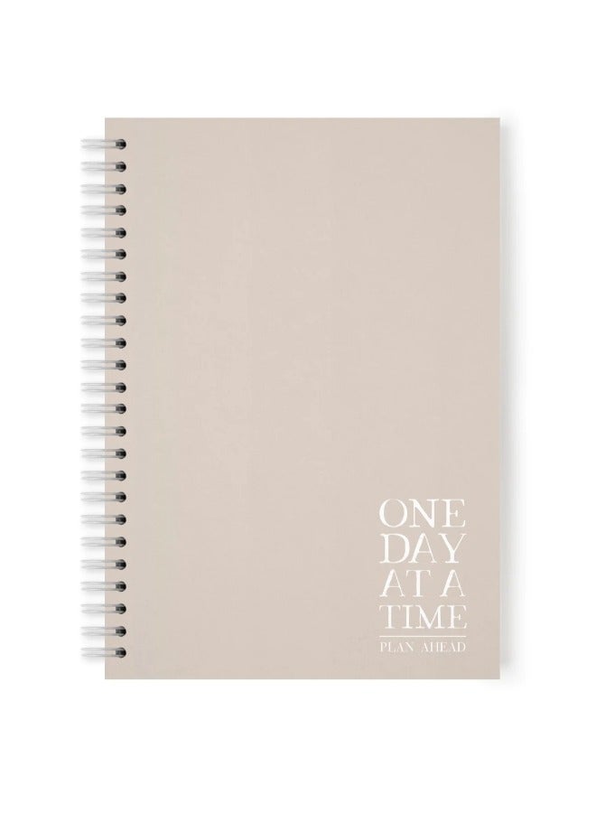 Generic Personal daily planner beige - Image 1