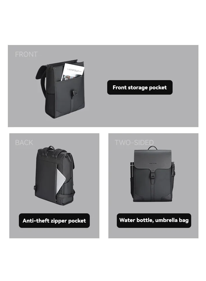 MARK RYDEN MARK RYDEN 1611 Waterproof, Business with High-Tech Magnetic Snails Backpack, Ideal for Work, Travel, Daily College