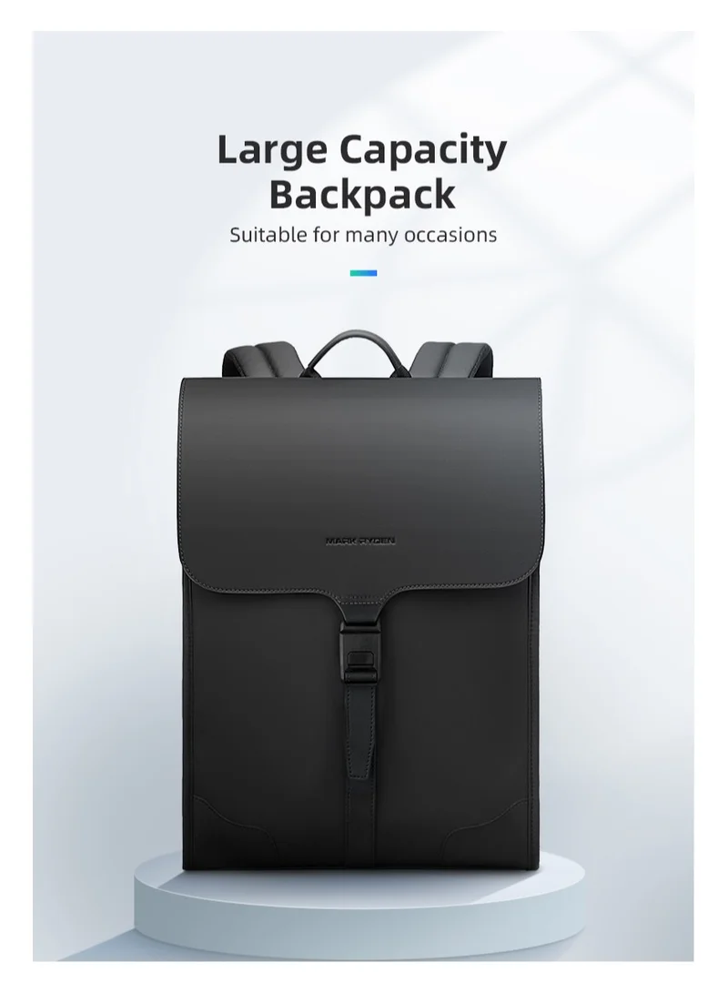 MARK RYDEN MARK RYDEN 1611 Waterproof, Business with High-Tech Magnetic Snails Backpack, Ideal for Work, Travel, Daily College