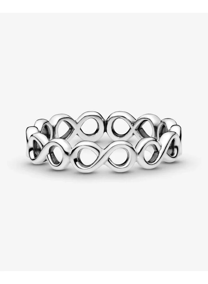 PANDORA Infinity silver ring, Size 50