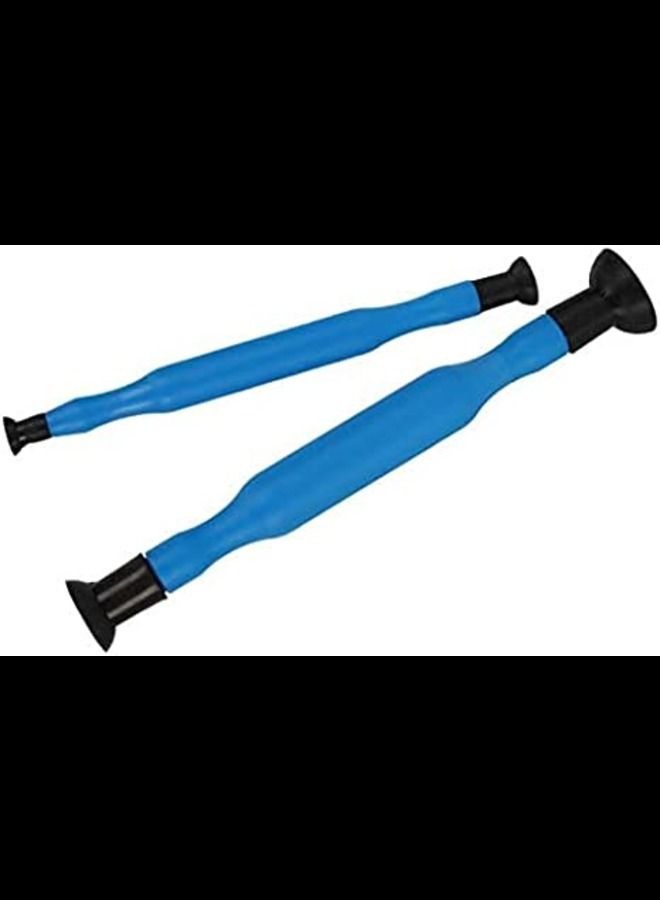 عباسلي مجموعة أدوات طحن يدوية ذات صمام مزدوج وعصا طحن يدوية مع أكواب مصاصة - Image 1