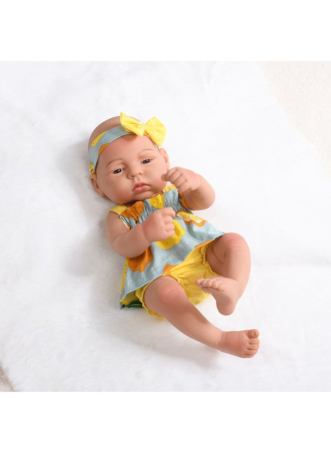 xozgdovg Realistic Silicone Reborn Baby Doll - 40cm Bath Toy 