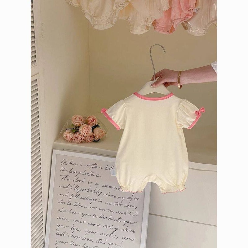 Baby Summer Short Sleeve Romper - Image 2
