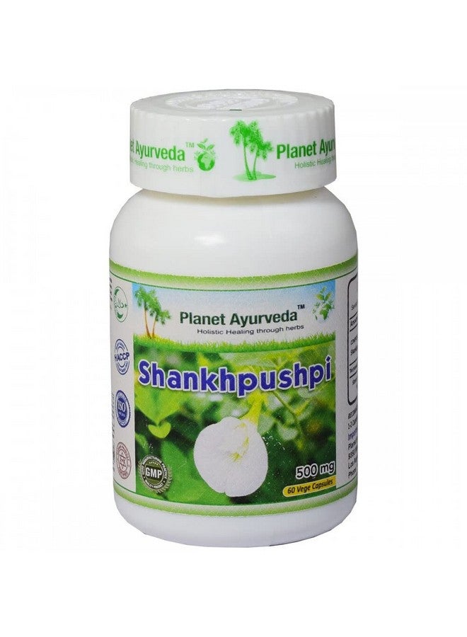 Planet Ayurveda Shankhpushpi Capsules (60 Caps) - Image 1