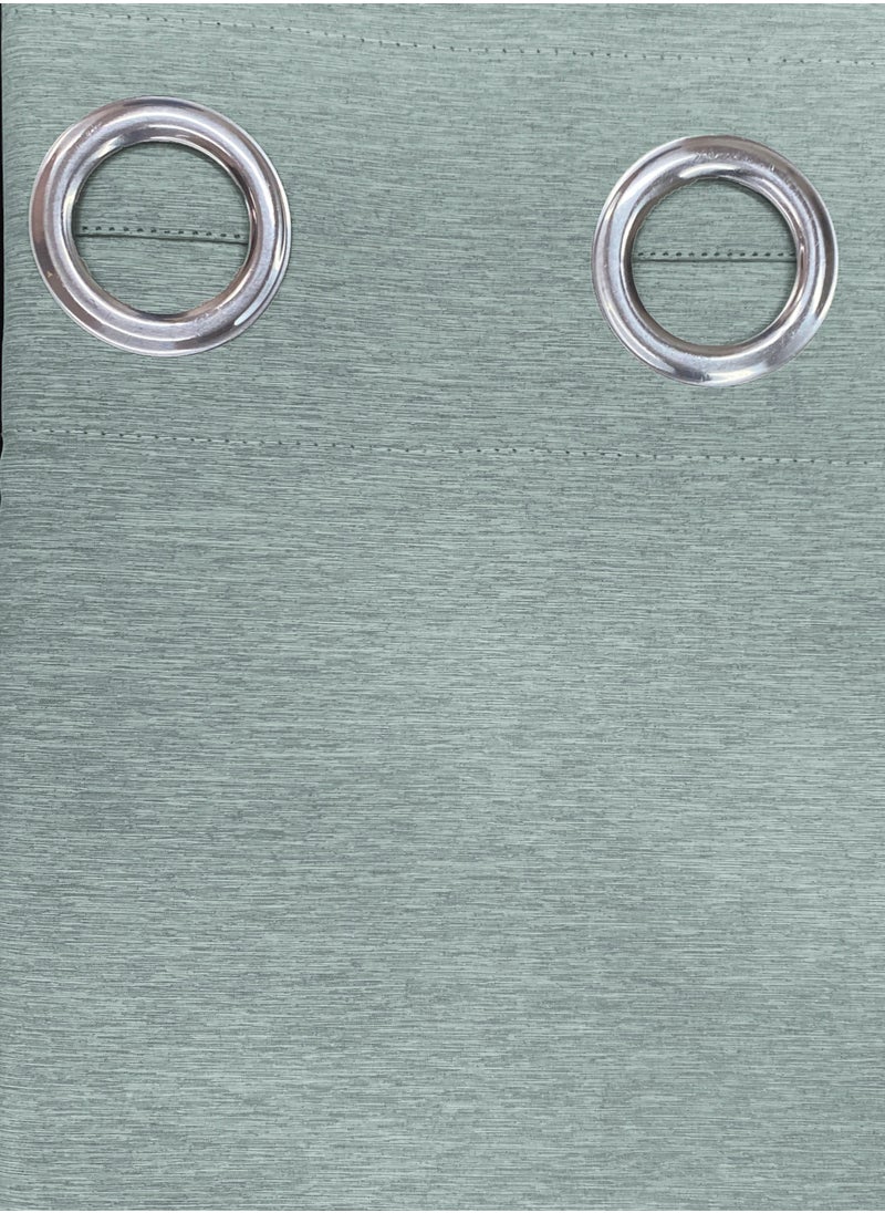 Amali  - Amali Blackout Textured Curtains 274 cm x 127 cm - 2 Panels, 100% Polyester, Grommet Top, Thermal Insulated, Noise Reducing, Light Blocking - Image 1