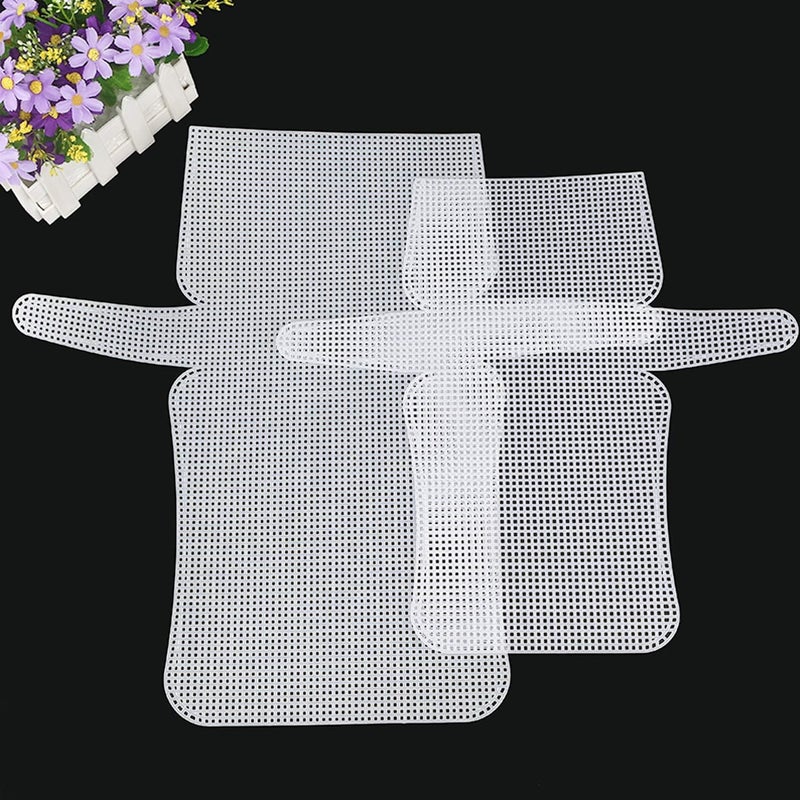 Allazone 57 PCS Mesh Plastic Canvas Sheets Kit Including 24 PCS Plastic Canvas, 12 Color Acrylic Yarn for DIY Crafts Embroidery Cross Stitch, Acrylic Yarn Crafting, Knit and Crochet Projects - Image 5