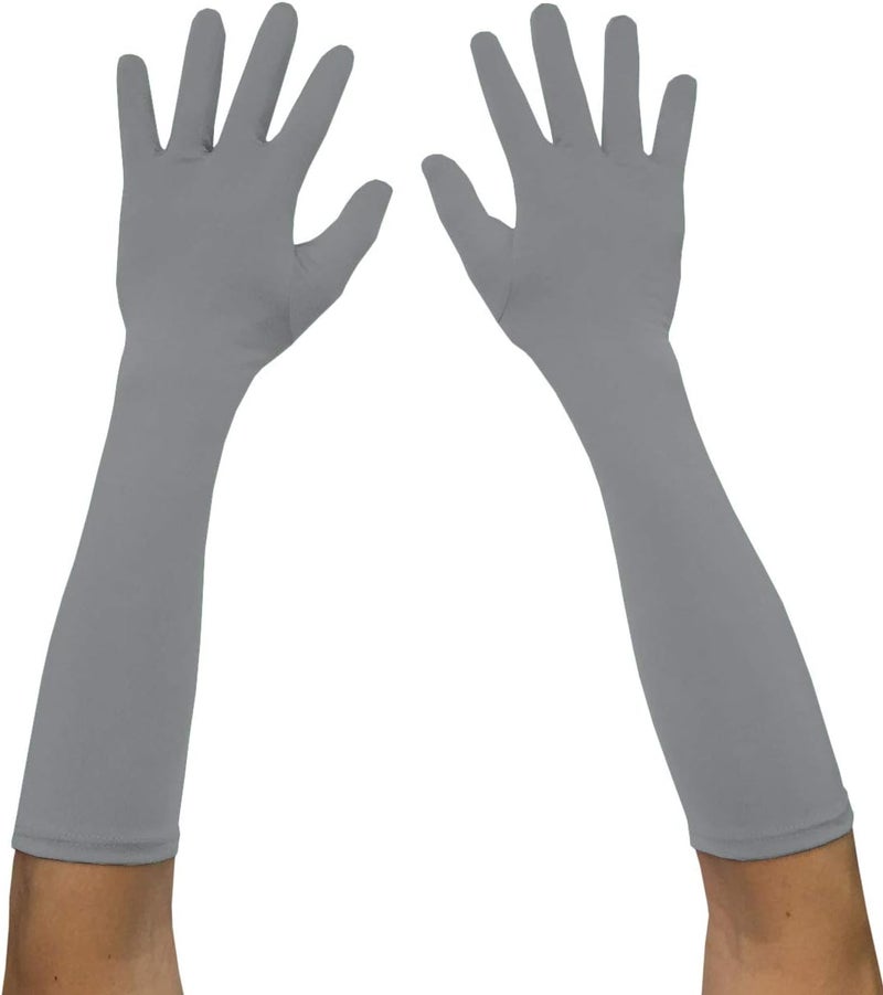 Adult Spandex Elbow Length Costume Gloves