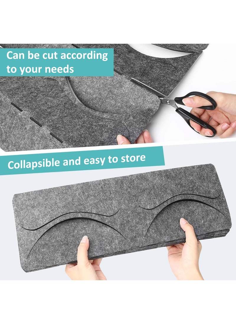 HASTHIP HASTHIP Baseball Cap Holder Door Back Panel Cap Holder Single Row and Double Row Hat Stand for Baseball Caps Foldable Cap Holder Wall for Storage and Display of Baseball Caps  - Image 5