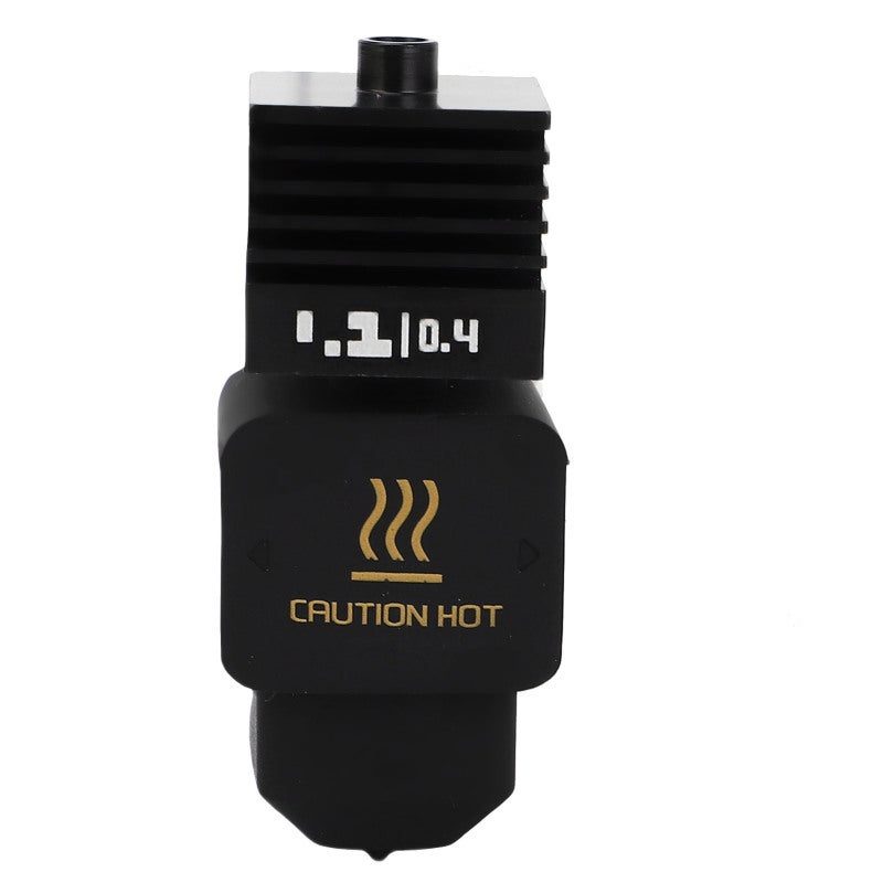 3D Printer Hotend Replacement Kit: Full Metal Hotend With Hardened Steel Nozzle (0.2mm, 0.4mm, 0.6mm, 0.8mm) - Easy To Install High Speed Printing Extrusion Head Kit for Bambu Lab H2D, A1, A1 Mini 3D - Image 3