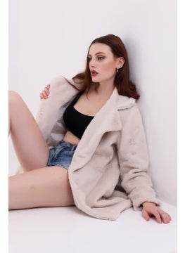Win Moda Plush Jacket Lined with Imported Plush Fur  - Image 4