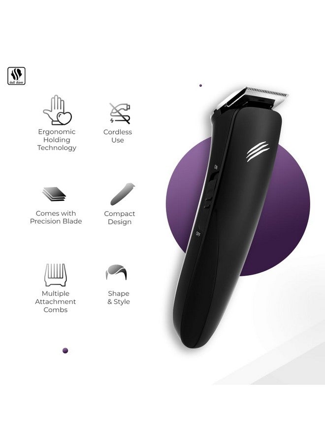 Skull Shaver Skull Shaver Baby Beast Trimmer: Ultimate Cordless Hair & Beard Trimmer with Precision Blades | Complete Grooming Kit | Gift for Men - Image 2