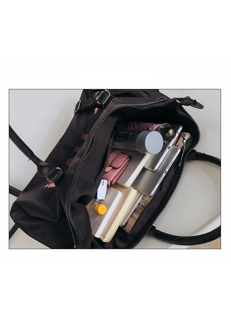 General Casual Style Large Capacity Travel Tote Black  - Image 3